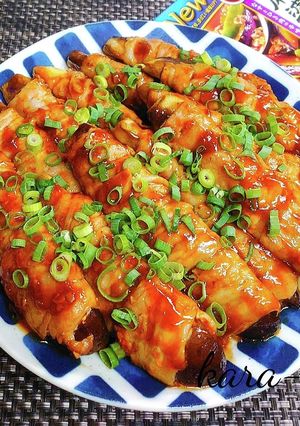 なすといえばコレ！ウマい！肉巻き麻婆茄子-レシピのメイン写真