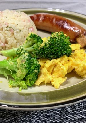 ブロッコリー★マヨ入りスクランブルエッグ-レシピのメイン写真