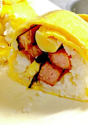海苔巻きじゃなく、沖縄風スパム玉子巻き-レシピのメイン写真