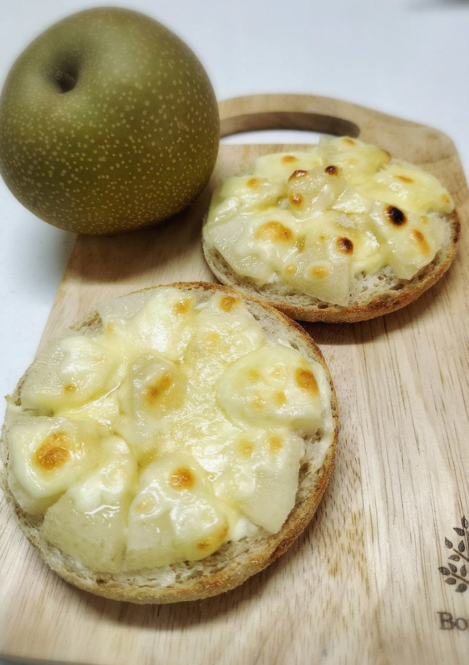 梨とチーズのトースト-レシピのメイン写真