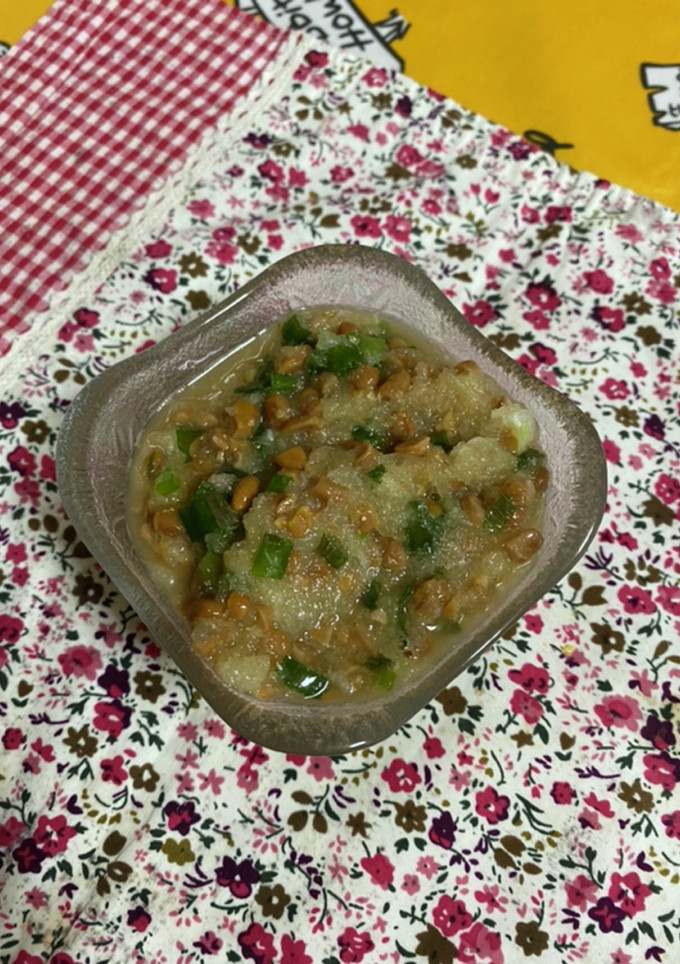 簡単大根おろしと納豆のネギ和え^_^-レシピのメイン写真