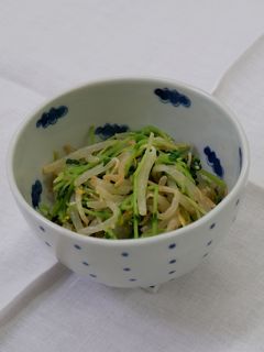 もやしと豆苗のごまだれ和え-レシピのメイン写真