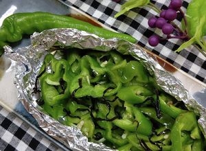 簡単万願寺甘とうの塩昆布ホイル焼き-レシピのメイン写真