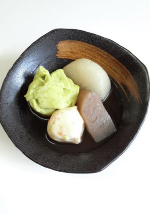 介護食 緑が映えるおでん②-レシピのメイン写真