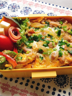 10分で簡単お弁当☆豚玉丼-レシピのメイン写真