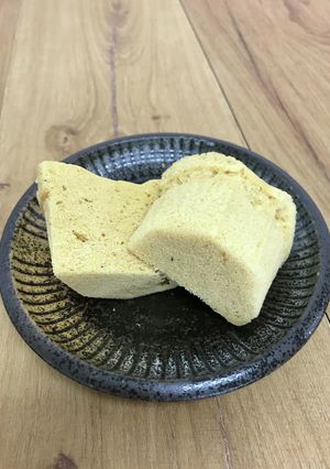 レンジで簡単！ふわふわ米粉ケーキ-レシピのメイン写真