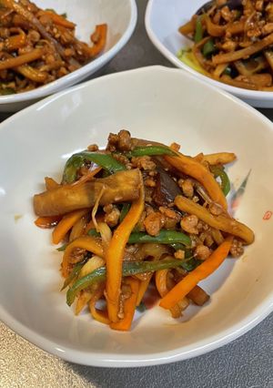 大豆ミートの夏野菜味噌そぼろ炒め-レシピのメイン写真