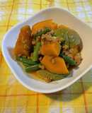 大豆ミンチで超簡単な南瓜のそぼろ煮