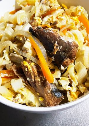 味付け鯖缶のみで美味な鯖蒲焼丼-レシピのメイン写真