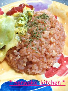 鶏塩そぼろ☆スピードレシピ☆オムライス♫-レシピのメイン写真