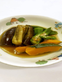 夏野菜の揚げびたし-レシピのメイン写真