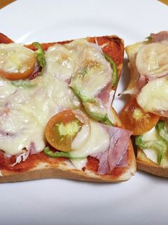 たきばあのピザトースト-レシピのメイン写真
