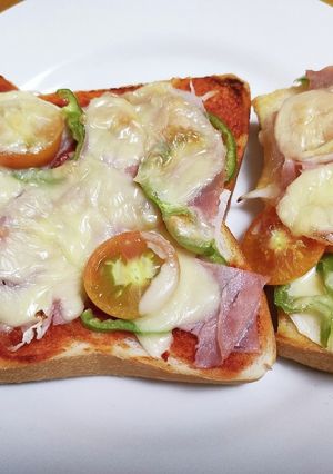 たきばあのピザトースト-レシピのメイン写真