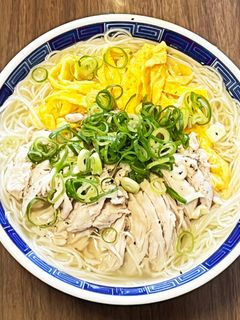 鶏ハムスープで煮麺-レシピのメイン写真