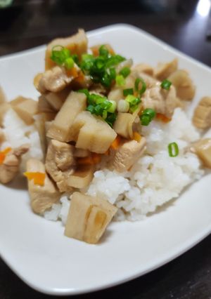 後で混ぜる！鳥五目ご飯風-レシピのメイン写真