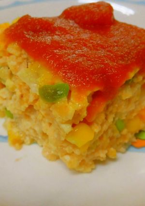 夏野菜の豆腐ミートローフ-レシピのメイン写真