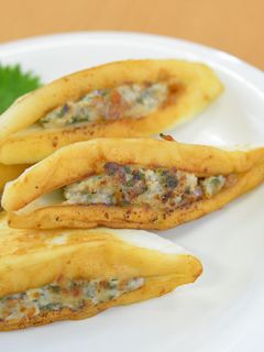 鶏ひき肉のはんぺん挟み焼き JAいるま野-レシピのメイン写真