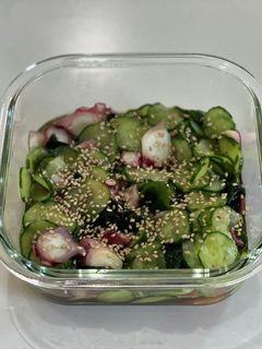 きゅうりとたことわかめの酢の物-レシピのメイン写真