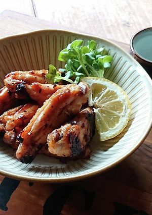 おうち居酒屋★ピリ辛が最高！手羽中グリル-レシピのメイン写真