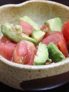 アボカドとトマトの和えもの-レシピのメイン写真