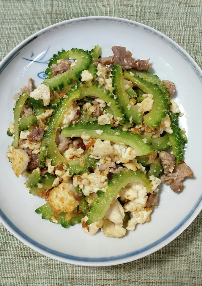 ゴーヤと豚肉の炒め物-レシピのメイン写真