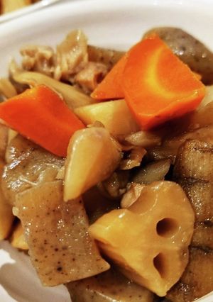 一手間ありの筑前煮!-レシピのメイン写真