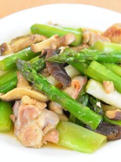 アスパラと鶏もも肉の照焼き JAいるま野-レシピのメイン写真