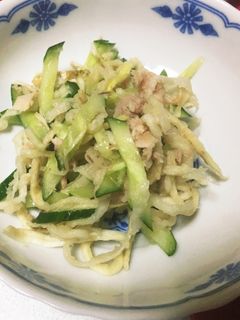 切り干し大根ときゅうりの中華和え-レシピのメイン写真
