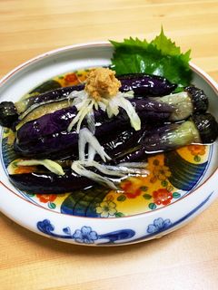 茄子の揚げびたし-レシピのメイン写真