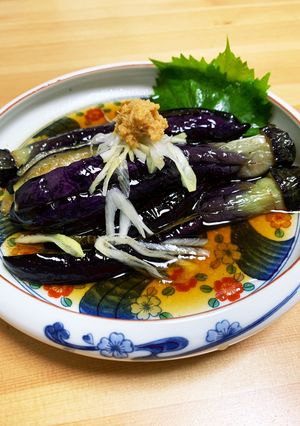 茄子の揚げびたし-レシピのメイン写真