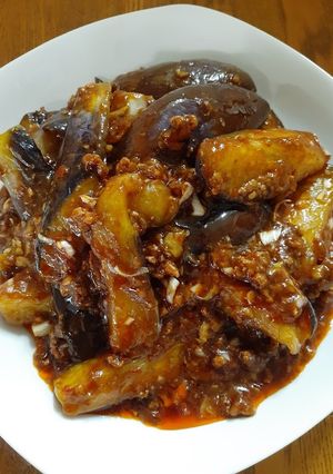 甜麺醤肉みそで作る麻婆茄子☆ピリ辛が最高-レシピのメイン写真