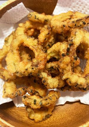絶対につまみ食いしちゃう！ゴーヤチップス-レシピのメイン写真