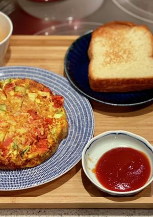 超簡単！スパニッシュ・オムレツ-レシピのメイン写真