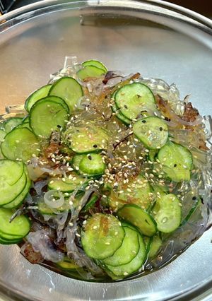 きゅうり・クラゲ・ところてんの酢の物-レシピのメイン写真