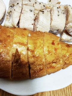 一度に二度おいしい!鶏ハムとチャーシュー-レシピのメイン写真