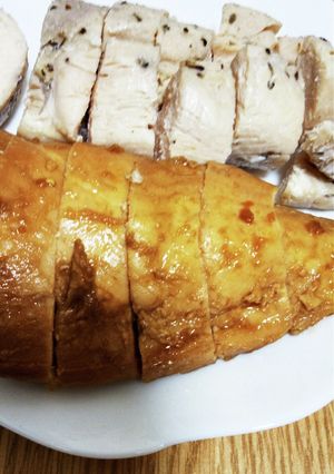 一度に二度おいしい！鶏ハムとチャーシュー-レシピのメイン写真