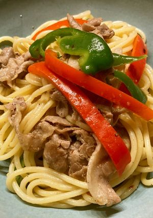 Pepper Fried Noodles-レシピのメイン写真