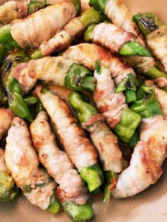 万願寺とオクラの肉巻き-レシピのメイン写真