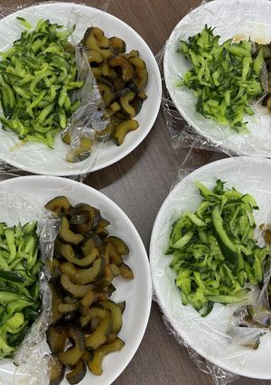 大きいきゅうりの佃煮&ナムル-レシピのメイン写真