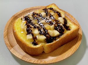 マーマレード入りチョコバナナの…トースト-レシピのメイン写真