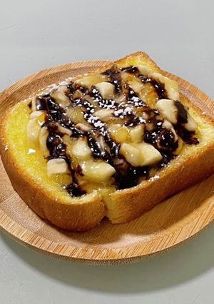 マーマレード入りチョコバナナの…トースト-レシピのメイン写真