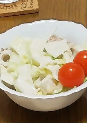 ヨーグルトでドレッシング-レシピのメイン写真