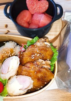 娘のお弁当　R4.8.5-レシピのメイン写真
