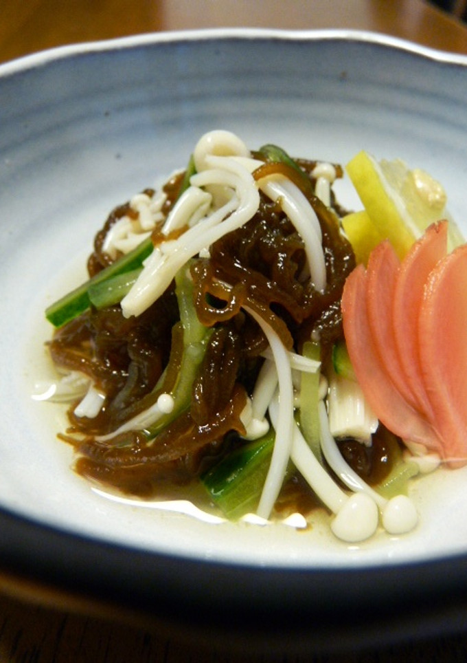 もずくとえのきの酢の物-レシピのメイン写真