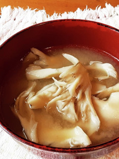 炒め舞茸のみそ汁-レシピのメイン写真