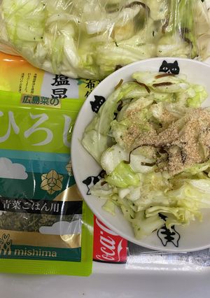 きゃべつとひろしと塩昆布-レシピのメイン写真