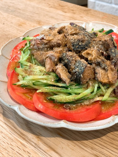 鯖缶活用*旨塩中華サラダ-レシピのメイン写真