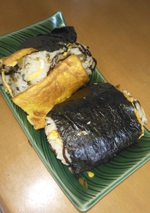 元祖、お母さんの玉子海苔おにぎり-レシピのメイン写真
