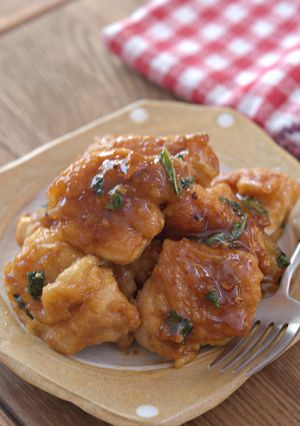 大葉と梅醤油照り焼きチキン-レシピのメイン写真