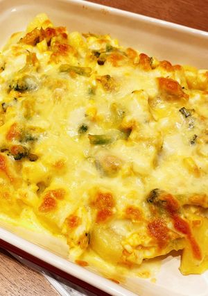 じゃがいもとたまごのチーズ焼き-レシピのメイン写真